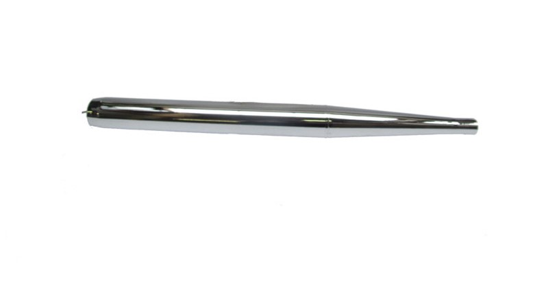 Bromfiets 517 Zd Cs50 Uitlaatdemper Zd 20/30/40 Blokfluit Uitlaat 517-22.726 Diameter Uitlaat: 60mm - Spruitstukaansluiting: 26mm