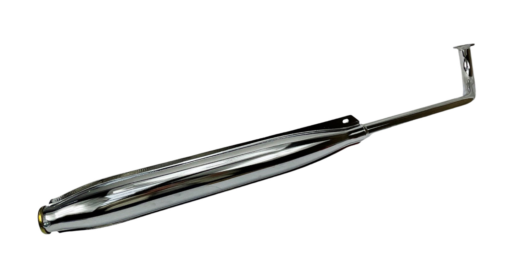 TOMOS Uitlaat A3/A35 26mm Speedy - snel - verlengd (langere bocht tbv voetsteunen)