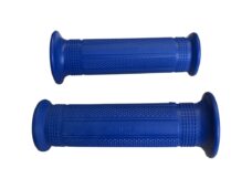 Universal Handvat Rubber Set Blauw 22/24x115mm Lusito Kreidler Bromfiets Puch Tomos