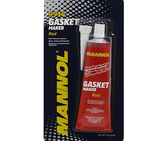 Universeel Vloeibare Pakking Rood 85 Gram Siliconen Mannol Hoge Temperatuur (made In Germany) vloeibaar