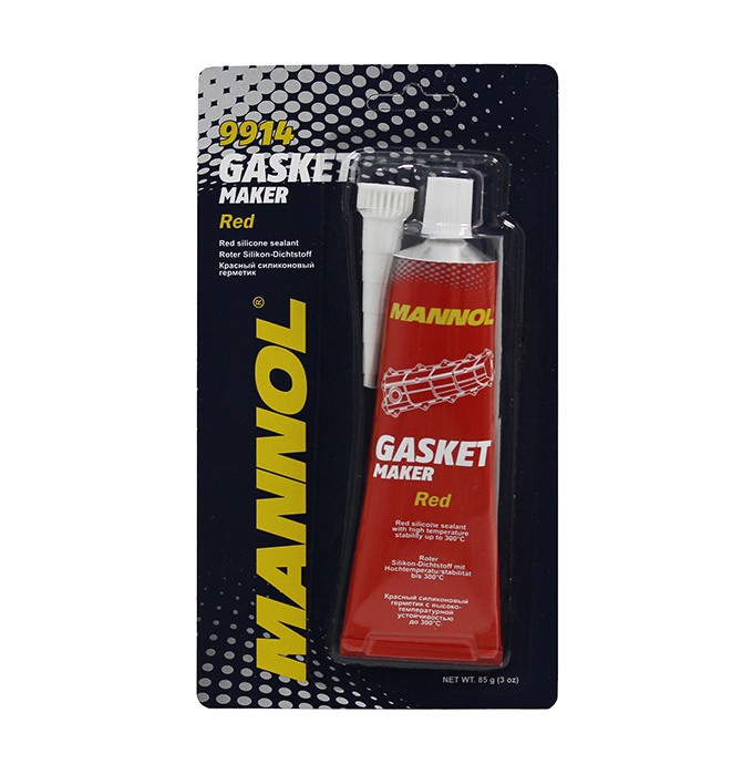 Universeel Vloeibare Pakking Rood 85 Gram Siliconen Mannol Hoge Temperatuur (made In Germany) vloeibaar