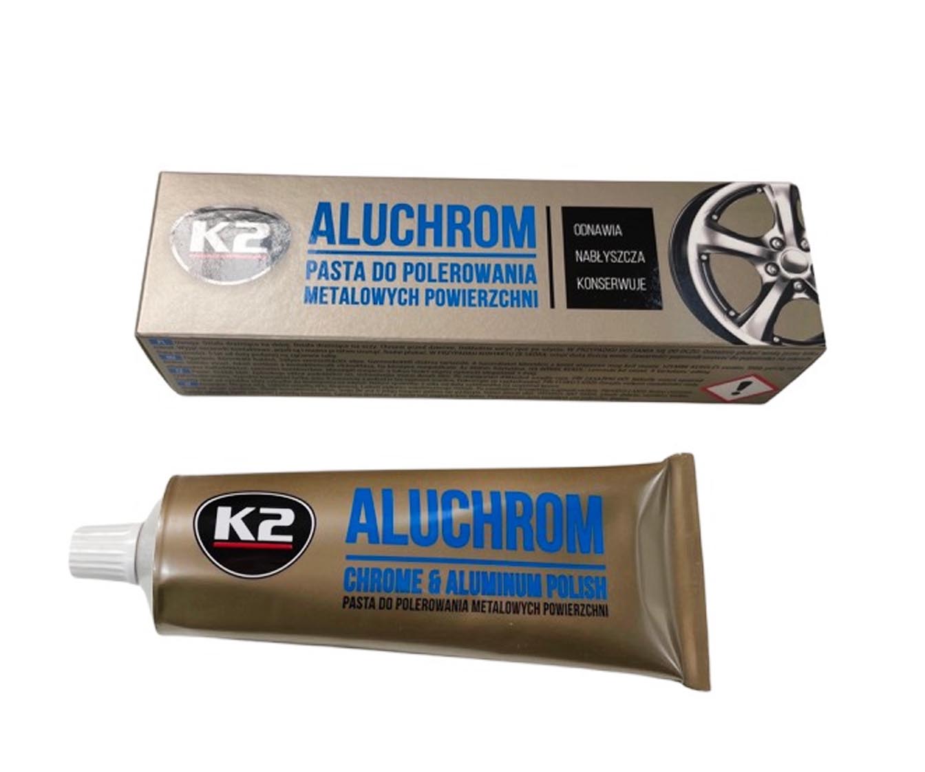 Universeel Polijstpasta K2 Aluchrom 120 Gram - Polijsten Van Aluminium En Metalen
