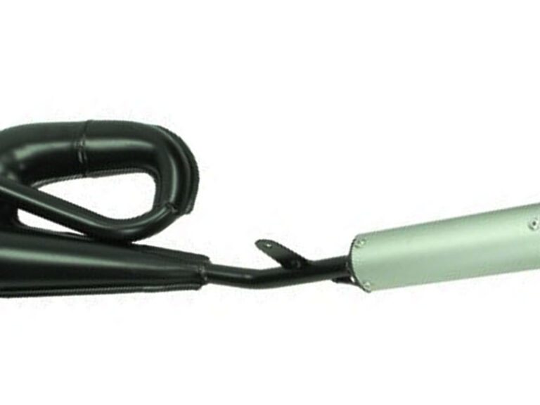 TOMOS A3 A35 Uitlaat  KRUL / Circuit Tomos A3 / A35 26MM zwart (made in EU) 