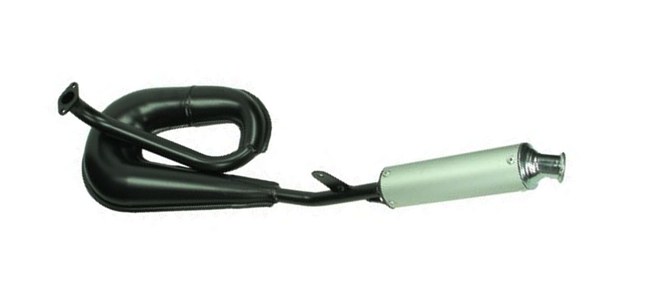 Tomos A3 A35 Uitlaat Krul / Circuit Tomos A3 / A35 26mm Zwart (made In Eu)