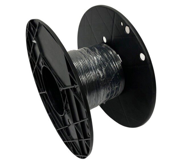 Universeel Elektrische Draad 30 Meter Rol Zwart Kabel