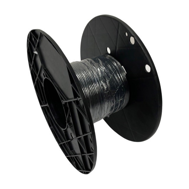 Universeel Elektrische Draad 30 Meter Rol Zwart Kabel