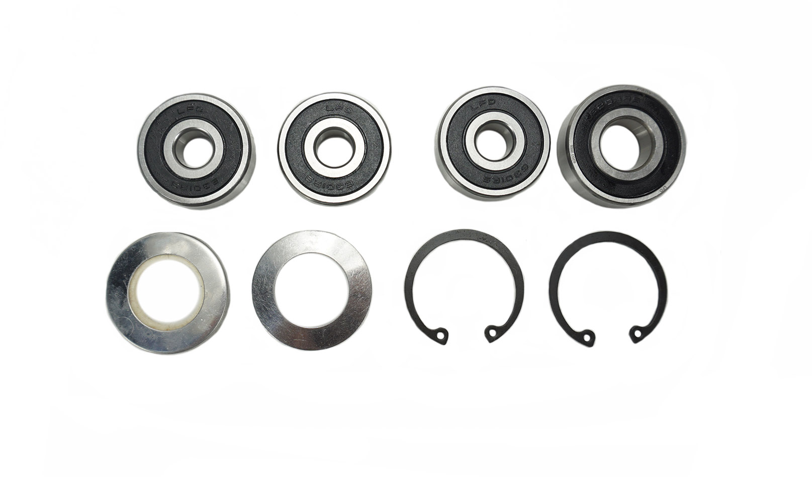 Bromfiets 529 530 Lager Set Aluminium Wiel 529/530 100-15.768