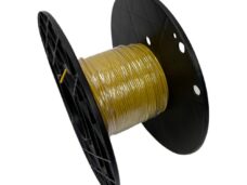 Universeel Elektrische Draad 30 Meter Rol 1mm Geel