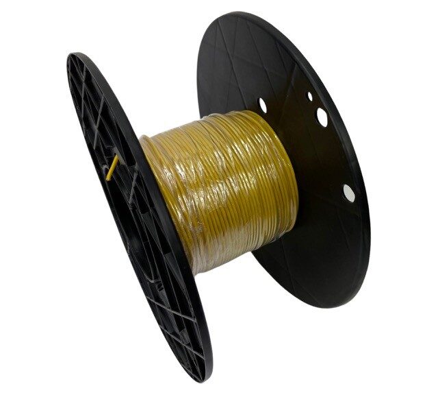 Universeel Elektrische Draad 30 Meter Rol 1mm Geel