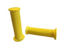 Universeel Handvat Rubber Set Geel 22/24x115mm Targa Lusito Kreidler Puch Tomos