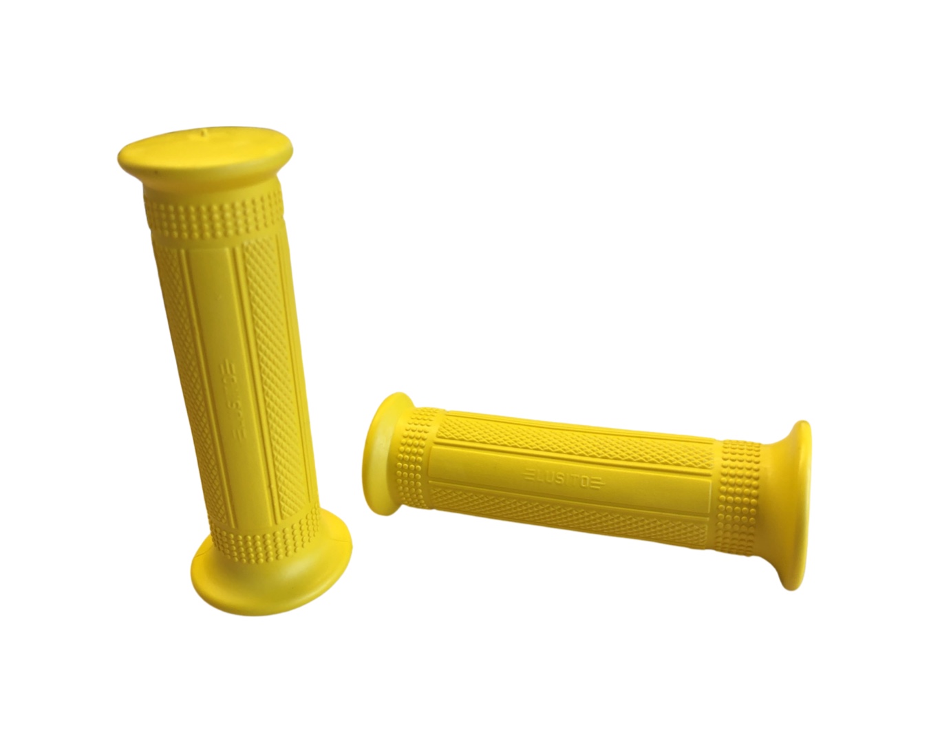 UNIVERSEEL Handvat rubber set geel 22/24x115mm Targa Lusito KREIDLER PUCH TOMOS
