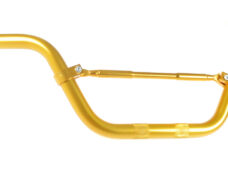 Universal Honda Yamaha Tomos Puch Maxi Styr Guld 22mm Kryds Som Protaper Aluminium