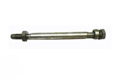 Originele Puch wielas met afstandsbus 10mm 170mm voor Maxi