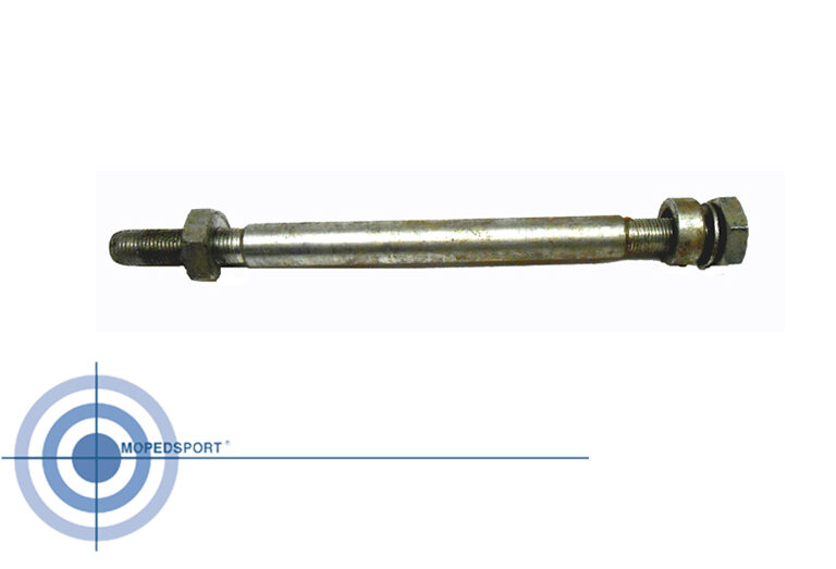 Originele Puch wielas met afstandsbus 10mm 170mm voor Maxi