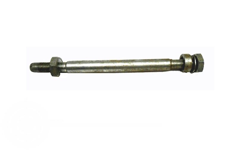 Originele Puch wielas met afstandsbus 10mm 170mm voor Maxi