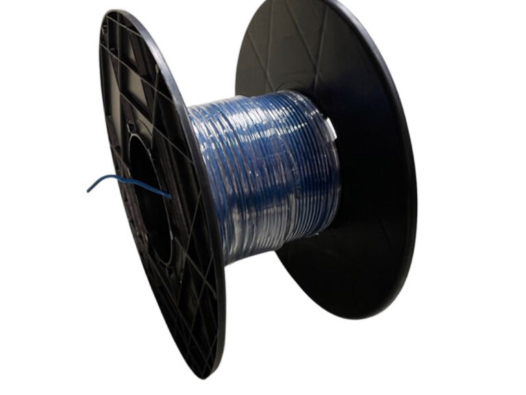 Universeel Elektrische Draad 30 Meter Rol 1mm Blauw