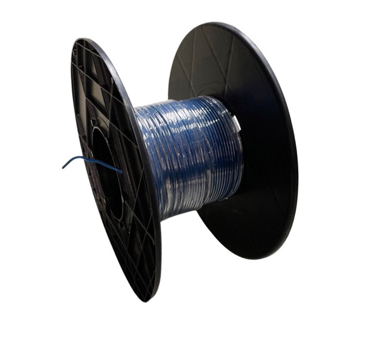 Universeel Elektrische Draad 30 Meter Rol 1mm Blauw