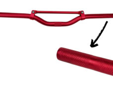 Universeel Stuur + Spijl Rood 22mm Cross