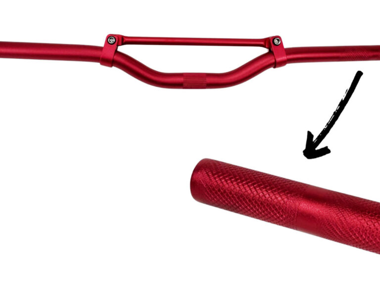 Universeel Stuur + Spijl Rood 22mm Cross