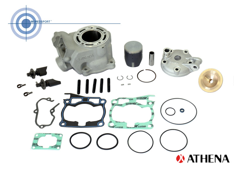 YAMAHA CROSS / ATHENA Cilinder + Zgr + Kop. 125cc.1997-2004.Factorykit YZ125LC