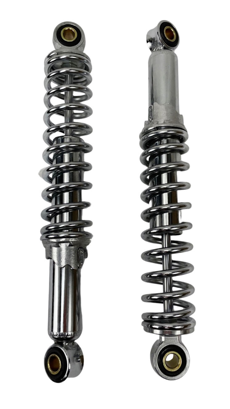Universeel schokbrekerset 280mm chroom Puch - Tomos - Gilera