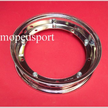 Aro Vespa em 2 partes cromado modelo vintage