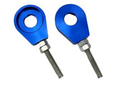 Universeel Kettingspanner M6 12mm Cnc Aluminium Geanodiseerd Blauw Set