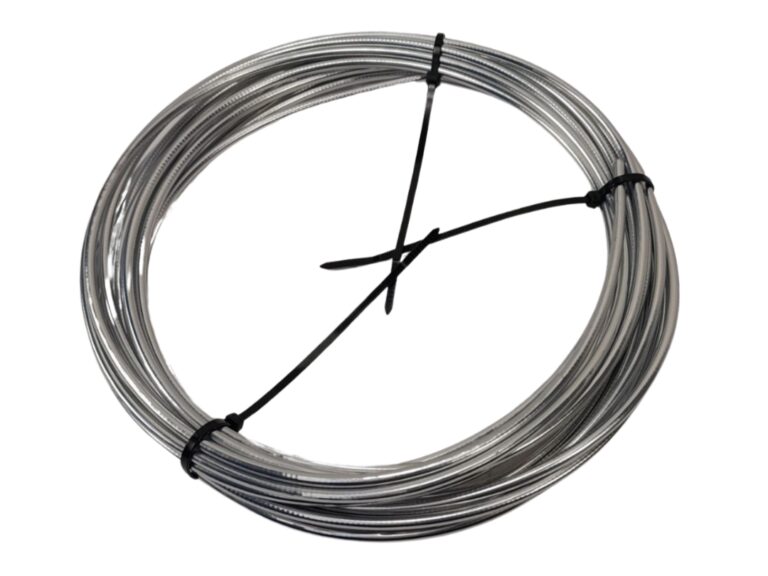 Elvedes chroom buitenkabel 4,9mm rol 10 meter voor brommer en scooter