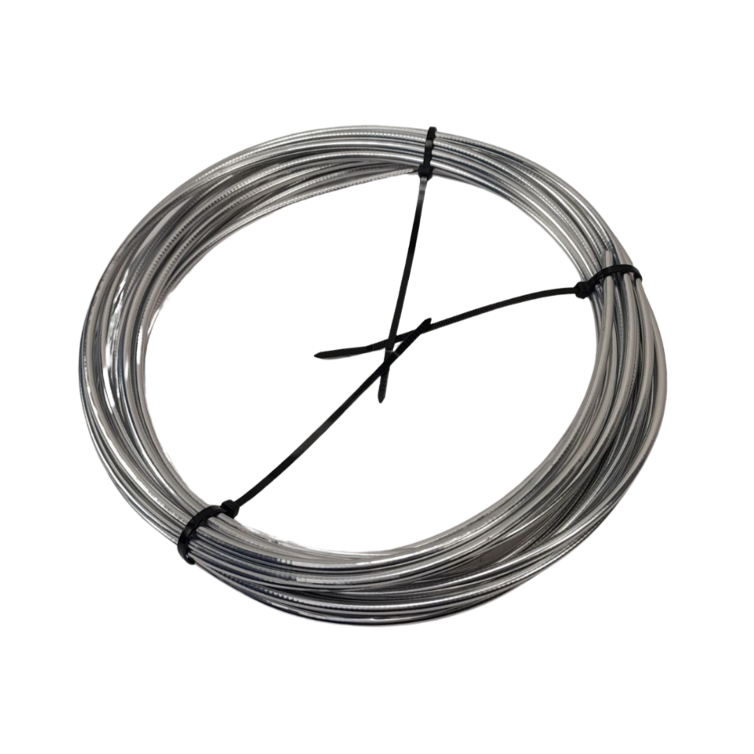 Elvedes chroom buitenkabel 4,9mm rol 10 meter voor brommer en scooter