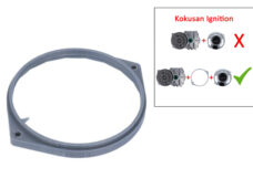 Vliegwieldeksel adapterring voor Puch Maxi E50 met Kokusan ontsteking