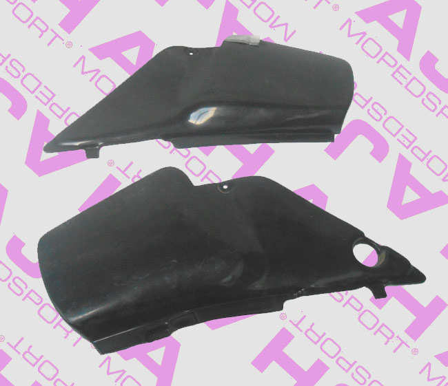 Zwarte zijdekselset voor Honda MT5 en MT8 brommer