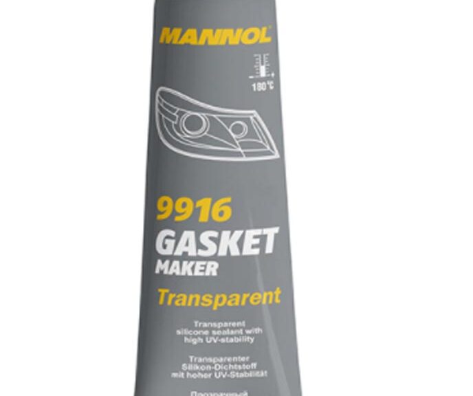 Universeel Vloeibare Pakking Transparant 85 Gram Siliconen Mannol Hoge Temperatuur (made In Germany) vloeibaar