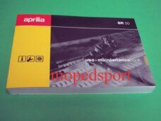 Aprilia Sr Handleiding In Engels Use/maintenacebook