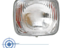 Originele Puch rechthoekige koplamp onderdeelnummer 5121-0217 voor bromfiets