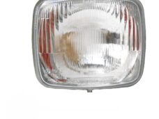 Originele Puch rechthoekige koplamp onderdeelnummer 5121-0217 voor bromfiets