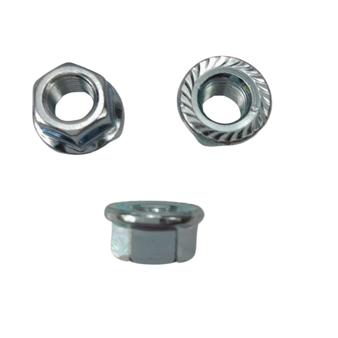 Vliegwielmoer met kraag M10x1 SW14 voor Puch Maxi brommer set van 12