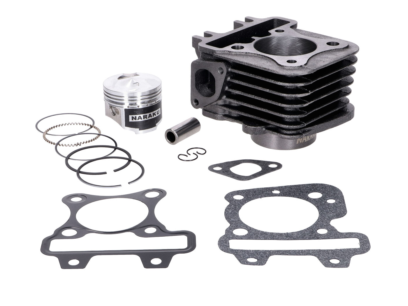 Cilinder Naraku Gietijzer 80cc Sco Piaggio 4t-2v Nk104.41
