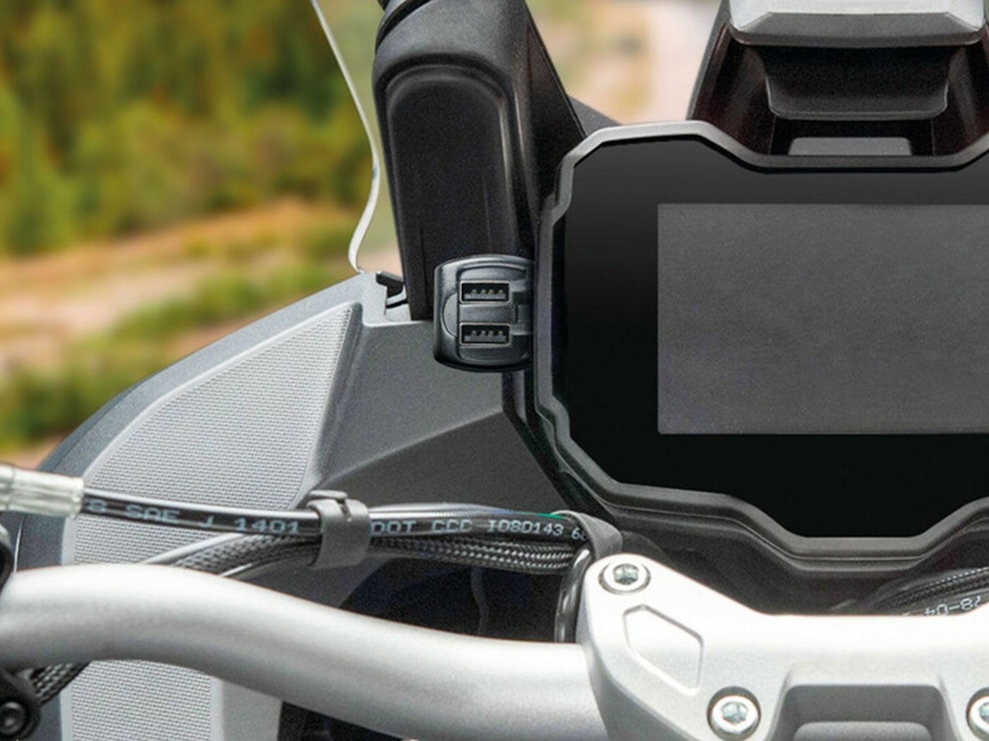 Aansluiting Lampa Usb Universeel 12/24v Fix Trek 2 (snellader) Minicar, Motorfiets 38827 - Afbeelding 4