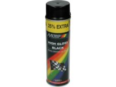 spuitlak motip 500mL spuitbus zwart glans 04005