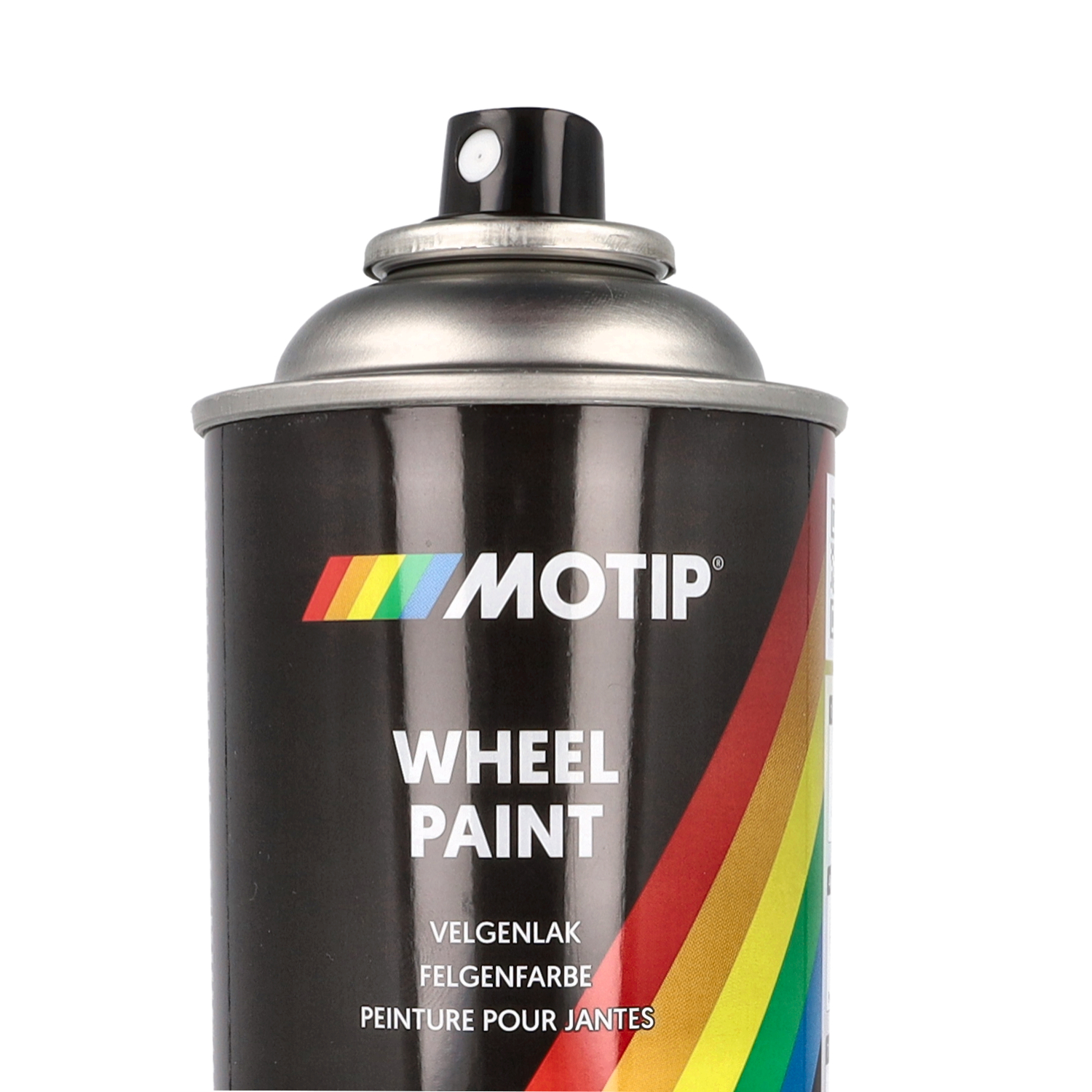 Spuitlak Motip Velgenlak 500ml Spuitbus Zilver 04007