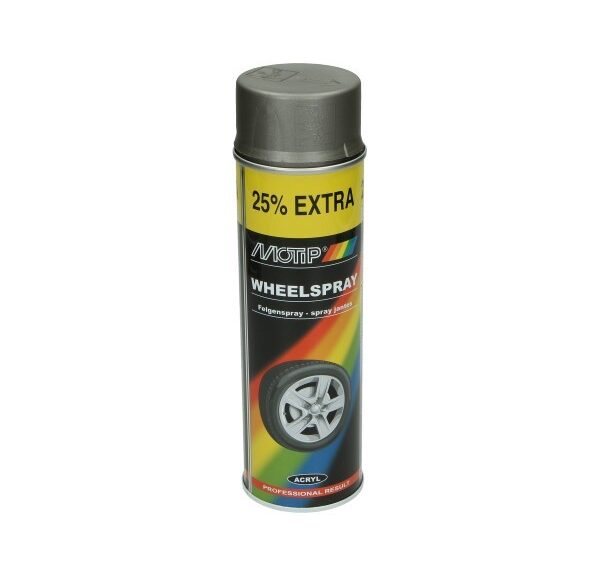 spuitlak motip velgenlak universeel 400mL spuitbus antraciet metallic 04010
