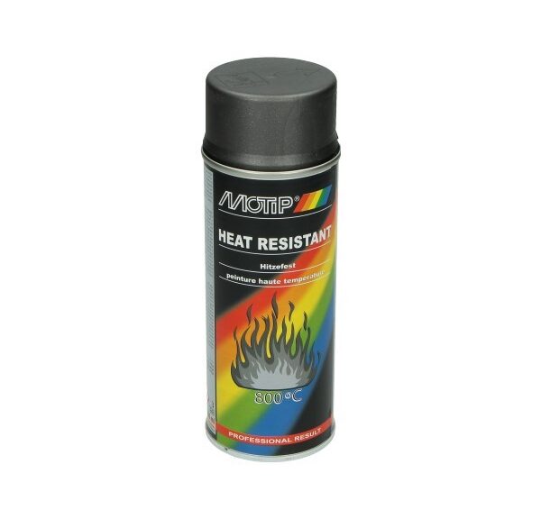 spuitlak motip hittebestendig 400mL spuitbus antraciet 04030