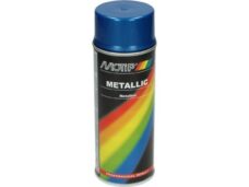 spuitlak motip 400mL spuitbus blauw metallic 04044