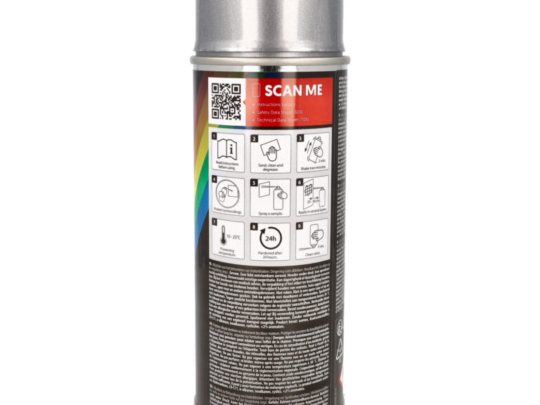 Spuitlak Motip Motorblok Hittebestendig 400ml Spuitbus Aluminium 04093