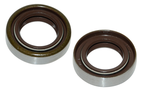 Keerring dubbele veer viton 17x28x7