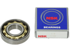 NSK crankshaft bearing E15 brass cage 15x35x8mm — suitable for Sachs