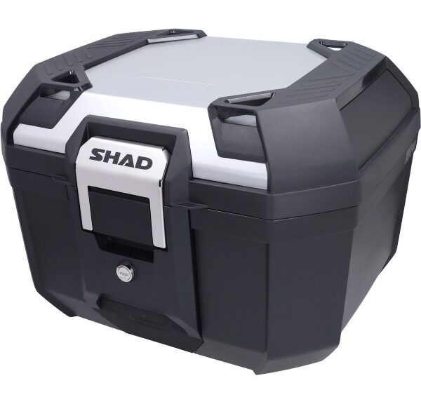 topkoffer shad + montageset terra zwart/aluminium TR41 - 41 liter d0tr41200