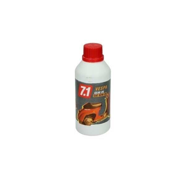 transmissie-olie malossi 80W90 7.1 Vespa 250mL fles pk50 schakel 7614336b