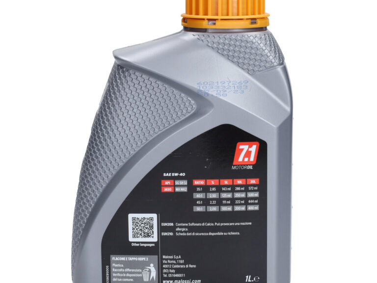 Motorolie Malossi 5w40 Synthetisch 4t Racing 1l Fles 7615800
