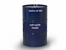 motorolie 10W40 half synth scooter metra oil alleen levering NL 60L vat